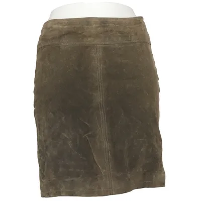 Lederrock (Grün) von VILA Clothes Polyester, Wildleder