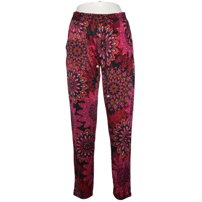 Pants (Pink, Multicolored) from Coline Elastane, Polyester