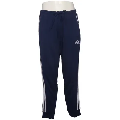 Sweatpants (Blue, White) from Adidas Cotton, Recycled polyester, Viscose