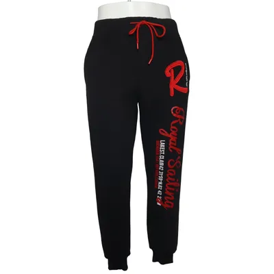 Sweatpants (Black) from RMK Cotton, Polyester