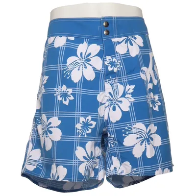 Swim shorts (Blue, White) from Aussiebum Polyester