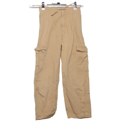 Cargo broek (Beige) van Zara Katoen