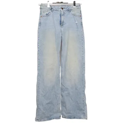 Spijkerbroek (Baggy) van H&M Katoen, Elastaan, Polyester