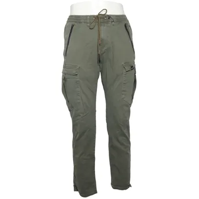 Cargobyxor (Cargo Tech Pant Flex Olive) från Reell Bomull, Elastan