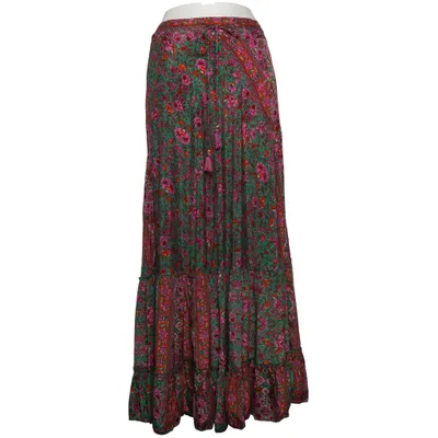 Jupe longue (Vert, Rose, Multicolore) de Gold & Silver Polyester