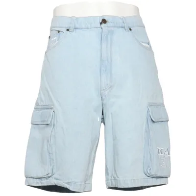 Cargo shorts (Blauw) van Karl Kani Katoen