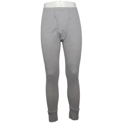 Långkalsonger (Grå) Bomull, Polyester