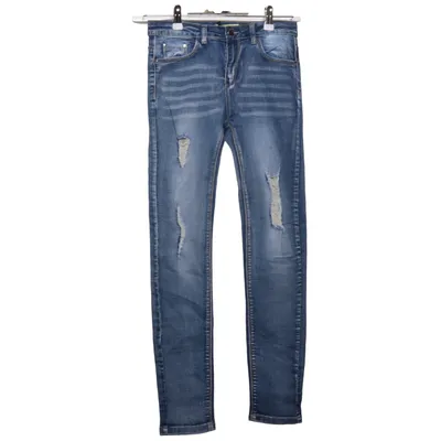 Jean (Bleu) de Kids Star Coton, Élasthane, Polyester