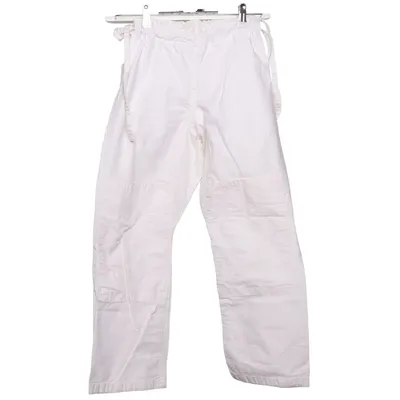 Pantalon d'arts martiaux (Blanc) de Oxylane Coton