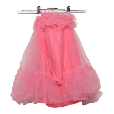 Jupe en tulle (Rose) de Monnalisa Coton, Élasthane, Polyamide