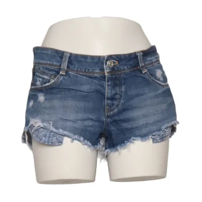 Denim shorts (Blauw) van Zara Trafaluc Katoen