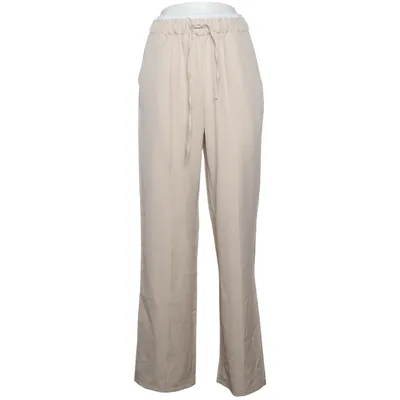 Pantalon patte d'éléphant (Beige) de Ambition Élasthane, Polyester, Viscose