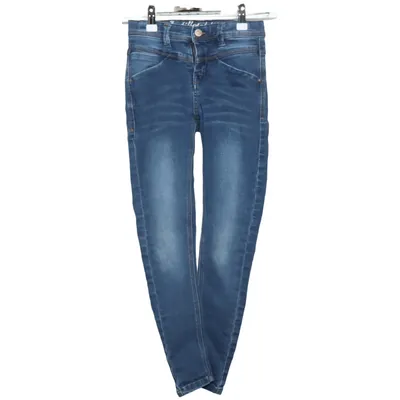 Spijkerbroek (Blauw) van STC Katoen, Elastaan, Polyester
