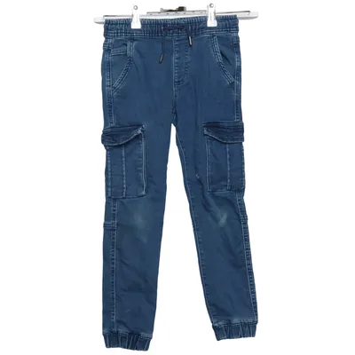 Cargobyxor (Blå) från Yigga Bomull, Elastan, Polyester