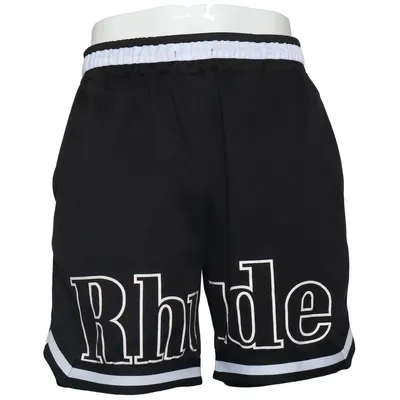 Basketshorts (Svart, Vit) från Rhude Polyester