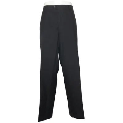 Suit pants (Gray) from Travelmaster Polyester, Wool