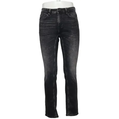 Jeans (Grå) från Smog Bomull, Elastan, Polyester