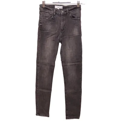 Jeans (Grå) från Mango Denim Bomull, Elastan