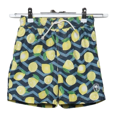 Badshorts (Blå, Gul, Flerfärgad) från George Polyester