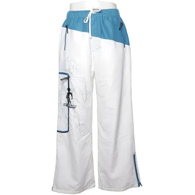 Træningsbukser (Blå, Hvid) fra Millenium Polyester