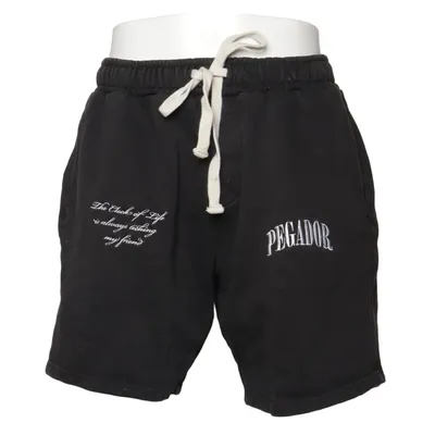 Sweatshort (Zwart) van Pegador Katoen, Polyester