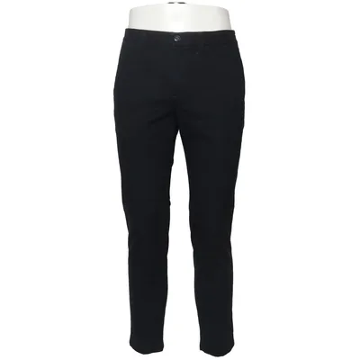 Chinos (Black) from Strokesman's Cotton, Elastane, Polyester, Viscose