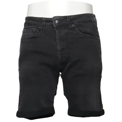 Denim shorts (Grijs) van Jack & Jones Jeans Intelligence Katoen, Elastaan, Polyester, Viscose