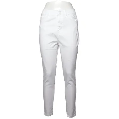 Jean (Blanc) de Barrels and Oil Coton, Élasthane, Polyester