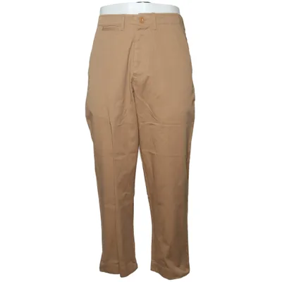 Chinos (Beige) from Merz B Schwanen Cotton