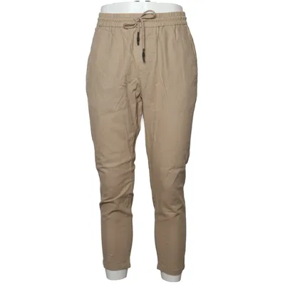 Pants (Beige) from Only & Sons Cotton, Linen