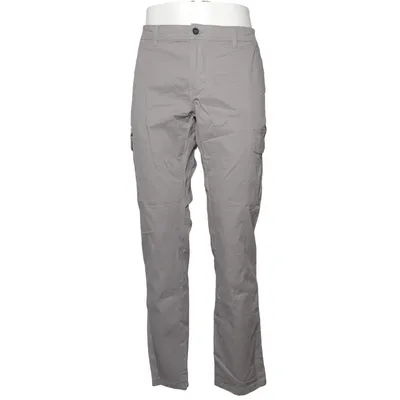 Cargo pants (Gray) from Livergy Elastane, Organic cotton
