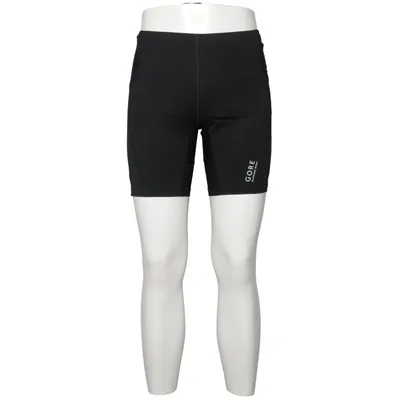 Compressieshorts (Zwart) van GORE Running Wear Elastaan, Polyamide