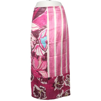 Skirt (Pink, White, Multicolored) from Zara
