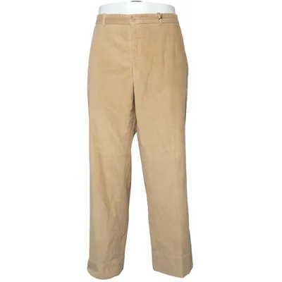 Corduroy pants (Beige) from Cimarron Cotton, Polyester