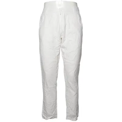Chinos (White) from Blend Linen, Viscose