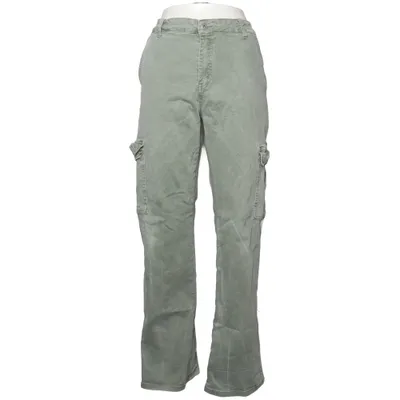 Pantalon cargo (Vert) de Newplay Jeans Coton, Élasthane