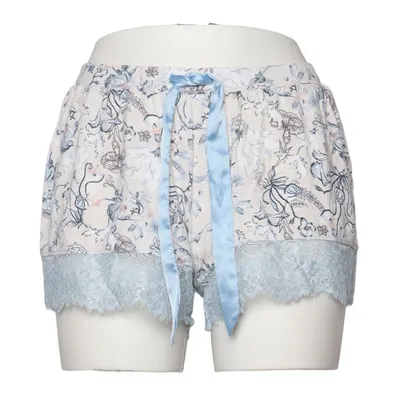 Pajama shorts (Blue, Multicolored) from Hunkemöller Elastane, Viscose