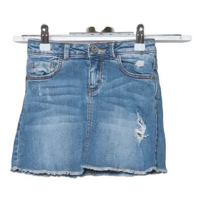 Jeanskjol (Blå) från Zara Girls Bomull, Elastan, Polyester