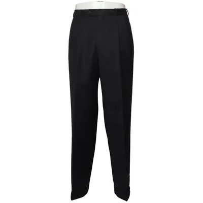 Kostuumbroek (Zwart) van Bäumler Viscose, Wol