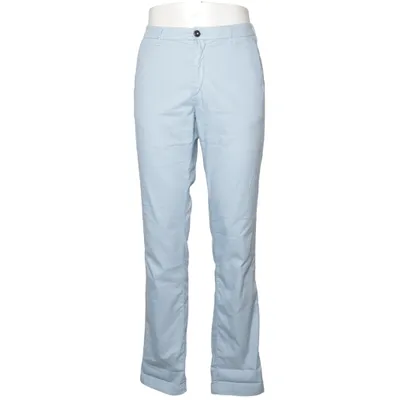 Chinos (Blauw) van 40 Weft Katoen, Elastaan, Polyamide