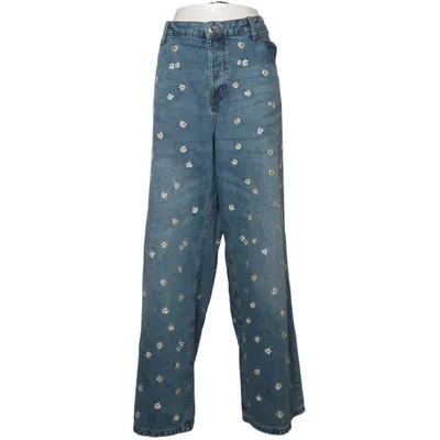 Spijkerbroek (Blauw, Meerkleurig) van Mango Katoen, Polyester