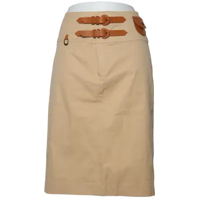 Jupe (Beige) de Ralph Lauren Coton, Élasthane