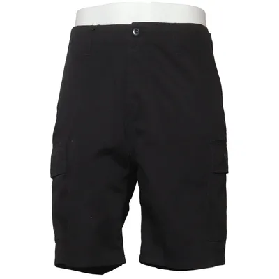 Shorts cargo (Noir) de Normani Coton, Polyester