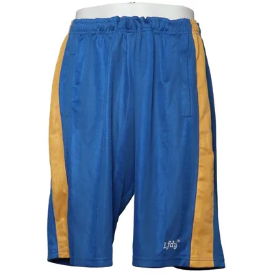 Short de basketball (Bleu, Jaune) de Lfdy Polyester
