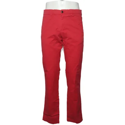 Chino (Rouge) de Barutti Coton, Élasthane