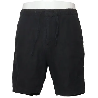 Shorts (Sort) fra H&M Man Bomuld, Linned, Polyester