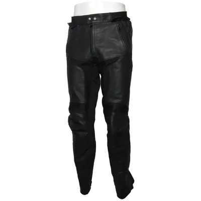 Motorbroek (Zwart) van Probiker Leer, Polyester