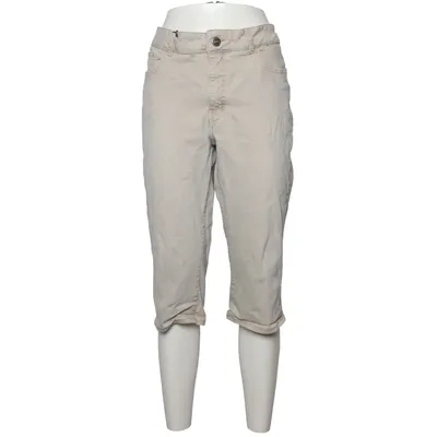 Trekvart bukser (Beige) fra Riders Bomuld, Elastan