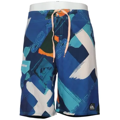 Badshorts (Blå, Flerfärgad) från Quiksilver Elastan, Polyester