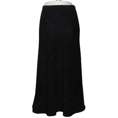 Maxi skirt (Black, Gray) from Share Polyester, Viscose